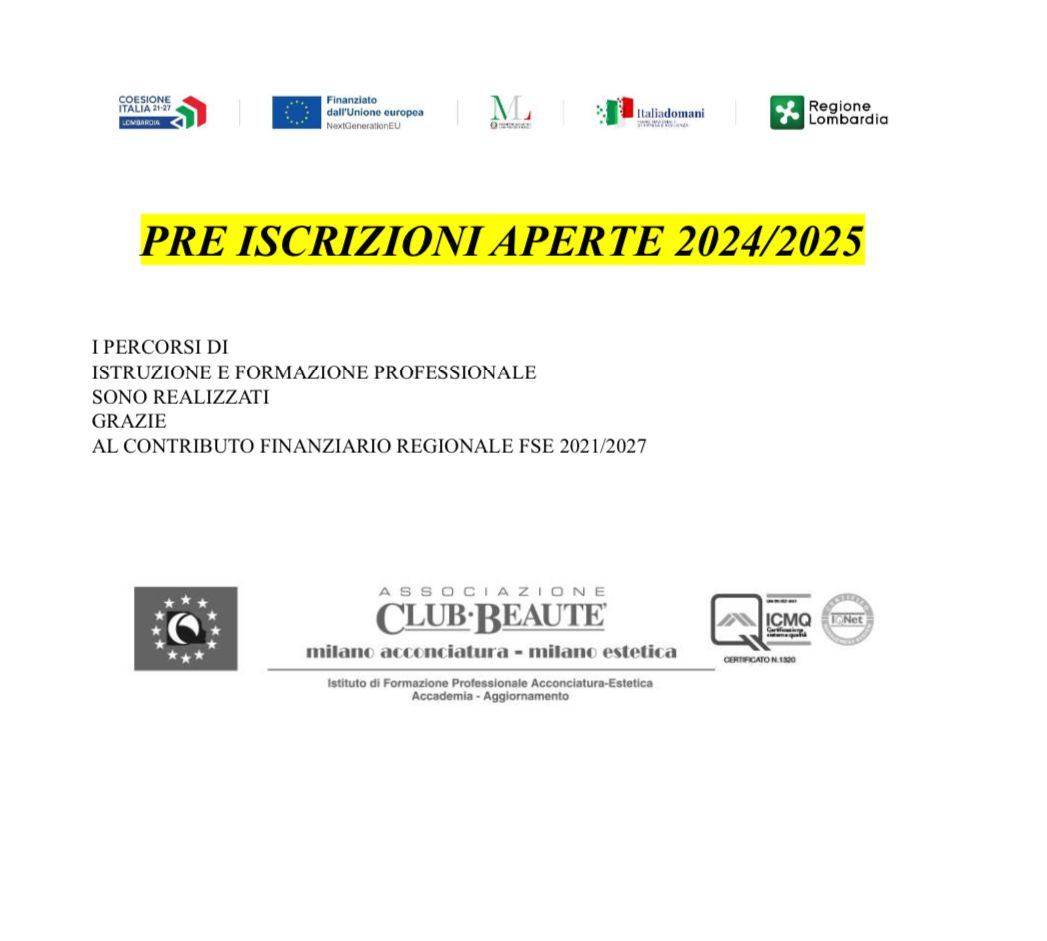 Iscrizioni 2024/2025 DDIF